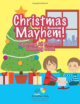 portada Christmas Mayhem! Opening All Presents Coloring Book