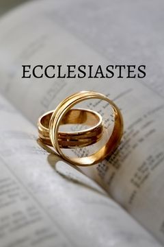 portada Ecclesiastes Bible Journal (en Inglés)