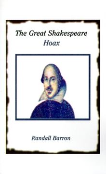 portada the great shakespeare hoax (en Inglés)