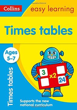 portada Times Tables Ages 5-7: New Edition (Collins Easy Learning KS1)