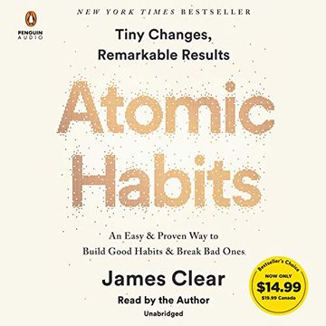 portada Atomic Habits (CD/Audiolibro)