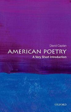 portada American Poetry: A Very Short Introduction (en Inglés)