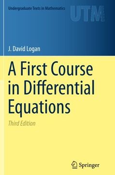 portada A First Course in Differential Equations (Undergraduate Texts in Mathematics)