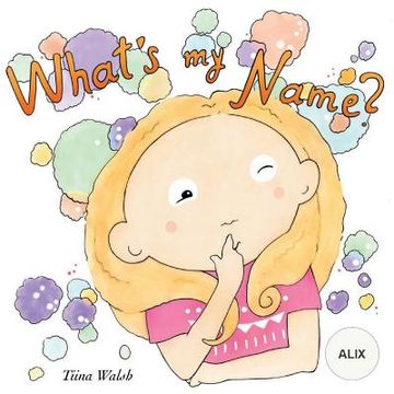 portada What's my name? ALIX (in English)