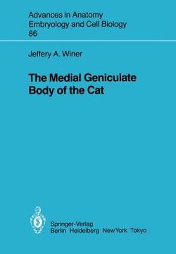 portada the medial geniculate body of the cat (en Inglés)