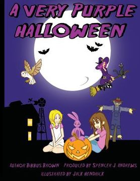 portada A Very Purple Halloween (en Inglés)