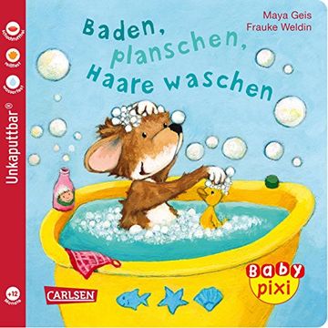 portada Baby Pixi (Unkaputtbar) 62: Ve 5 Baden, Planschen, Haare Waschen (5 Exemplare) (in German)