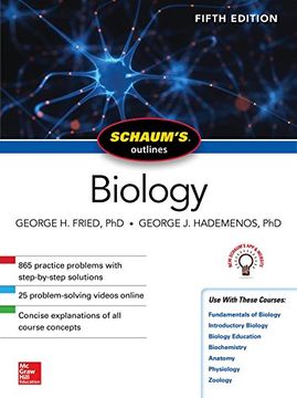 portada Schaum's Outline of Biology, Fifth Edition (en Inglés)