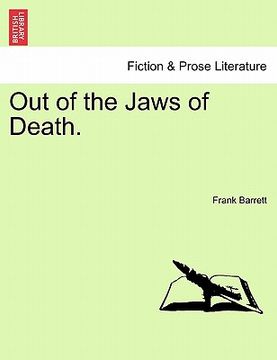 portada out of the jaws of death. (in English)