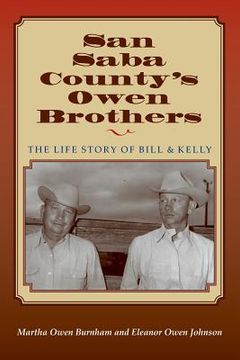 portada San Saba Countys Owen Brothers (en Inglés)