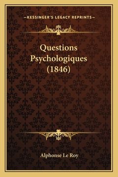 portada Questions Psychologiques (1846) (en Francés)