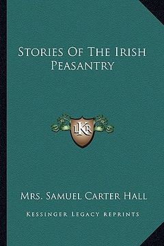 portada stories of the irish peasantry (en Inglés)