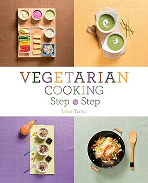 portada Vegetarian Cooking Step by Step (en Inglés)