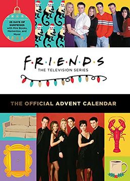 portada Friends: The Official Advent Calendar 2021 Edition: 25 Days of Surprises With Mini Books, Mementos, and More! (en Inglés)