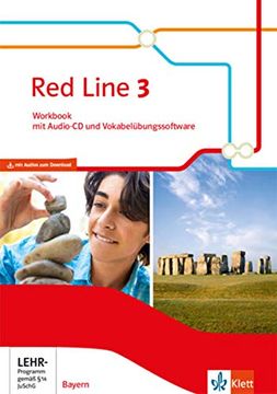 portada Red Line 3. Ausgabe Bayern Workbook mit Audios und Vokabelübungssoftware Klasse 7