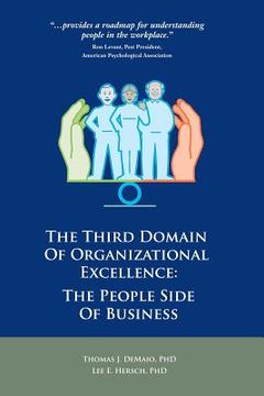 portada the third domain of organizational excellence (in English)