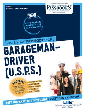 portada Garageman-Driver (U.S.P.S.) (C-1757): Passbooks Study Guide Volume 1757 (in English)