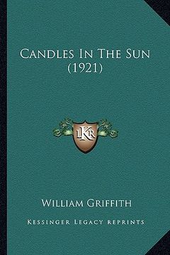 portada candles in the sun (1921) (en Inglés)