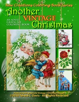 portada New Creations Coloring Book Series: Another Vintage Christmas (in English)