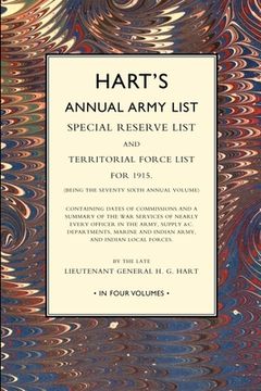 portada HART`S ANNUAL ARMY LIST 1915 Volume 2 (en Inglés)