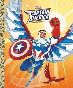 portada Captain America: Sam Wilson (Marvel) (Little Golden Book) (en Inglés)