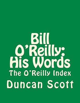 portada Bill O'reilly: His Words: The O'reilly Index (en Inglés)