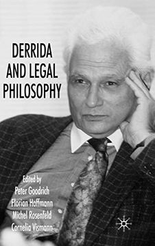 portada Derrida and Legal Philosophy (in English)