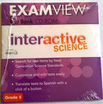 portada Interactive Science ExamView Test Bank CD-Rom Grade 5