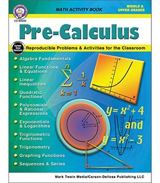 portada Pre-Calculus Workbook (in English)