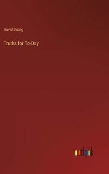 portada Truths for To-Day (in English)