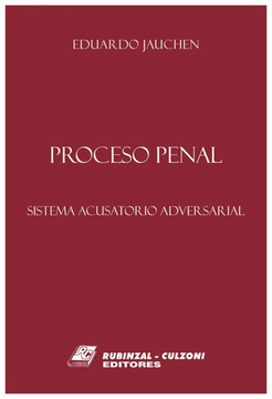 portada PROCESO PENAL SISTEMA ACUSATORIO ADVERSARIAL