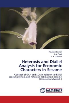 portada Heterosis and Diallel Analysis for Economic Characters in Sesame (en Inglés)