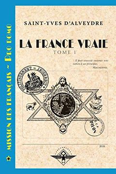 portada La France Vraie Tome 1 (en Francés)