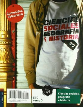 portada Ciencias sociales, geografia e historia, 3 -Cuaderno Comunidad Valenciana