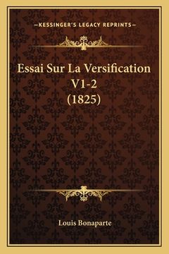 portada Essai Sur La Versification V1-2 (1825) (in French)