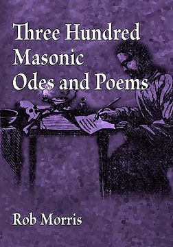 portada three hundred masonic odes and poems (en Inglés)