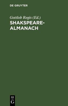 portada Shakspeare-Almanach (en Alemán)