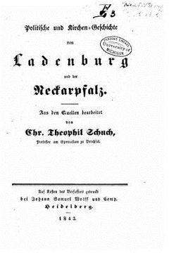 portada Politische und Kirchen-Geschichte von Ladenburg und Der Neckarpfalz, Aus Den Quellen Bearbeitet (in German)