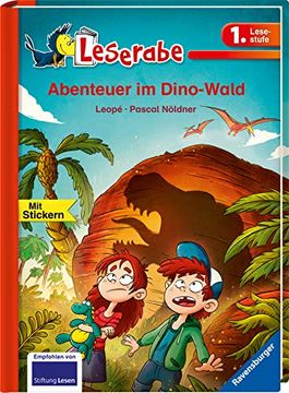 portada Abenteuer im Dino-Wald (Leserabe - 1. Lesestufe) (en Alemán)