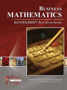 portada Business Mathematics DANTES/DSST Test Study Guide (en Inglés)