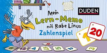 portada Bibliograph. Instit. Gmbh Mein Lern-Memo mit Rabe Linus - Zahlenspiel (en Alemán)