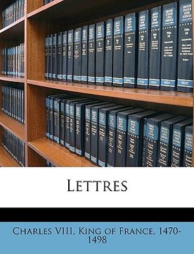 portada Lettres Volume 1 (in French)