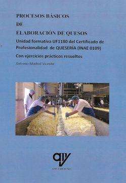 portada Procesos Básicos de Elaboración de Quesos (in Spanish)