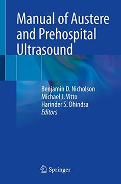 portada Manual of Austere and Prehospital Ultrasound (en Inglés)