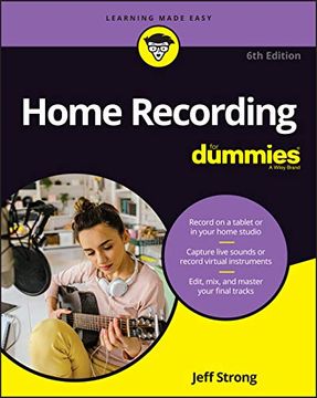 portada Home Recording for Dummies (in English)