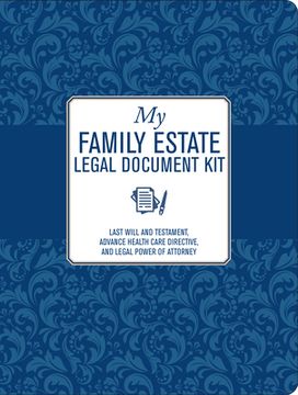 portada My Family Estate Legal Document Kit (en Inglés)