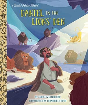 portada Daniel in the Lions'Den (Little Golden Book) (in English)