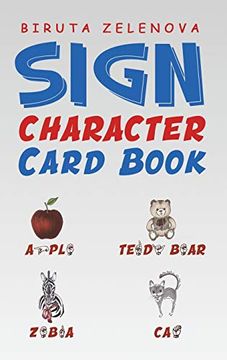 portada Sign Character Card Book (en Inglés)