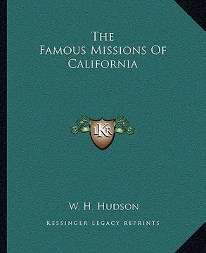 portada the famous missions of california (en Inglés)
