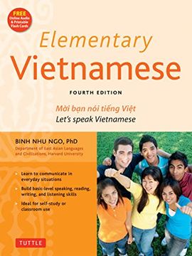 portada Elementary Vietnamese: Let'S Speak Vietnamese, Revised and Updated Fourth Edition (Free Online Audio and Printable Flash Cards) (en Inglés)